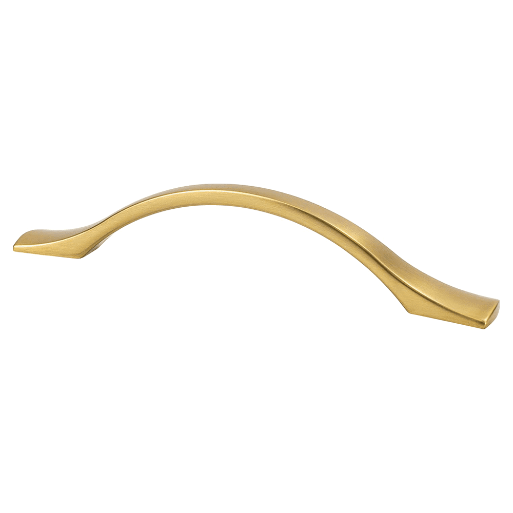 5-3/64" Echo Arch Pull, Modern Brushed Gold Main - Image