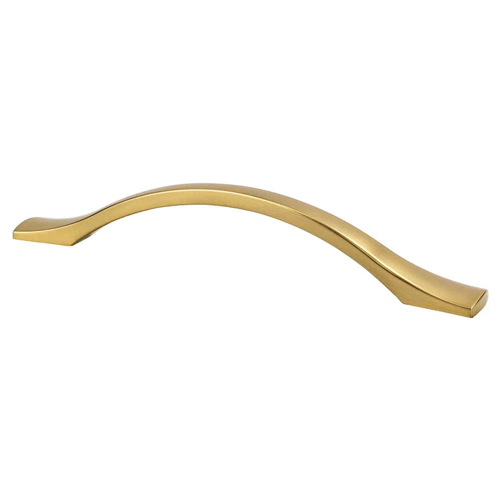 6-19/64" Echo Arch Pull, Modern Brushed Gold Main - Image