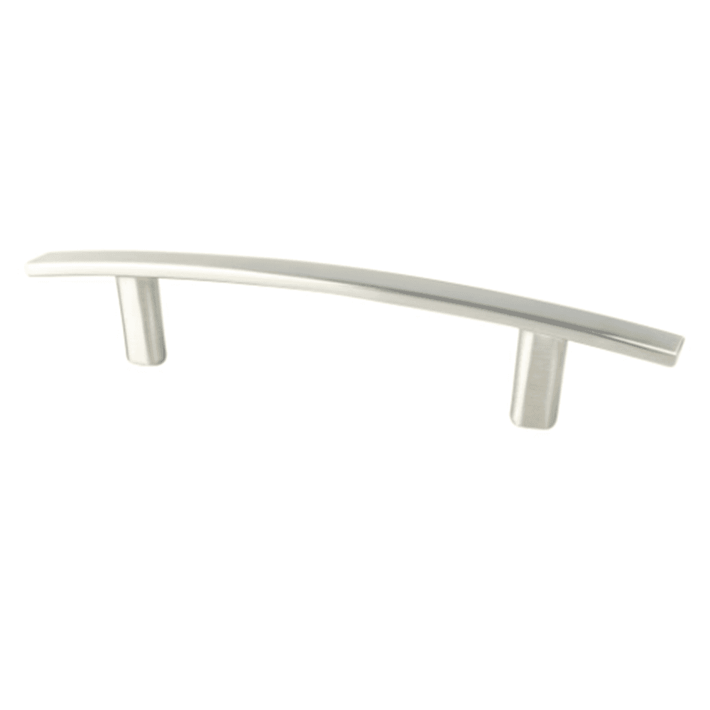 Transitional Advantage One Bow Pull in polished chrome by Berenson Hardware.