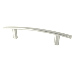Transitional Advantage One Bow Pull in Matte Black by Berenson Hardware