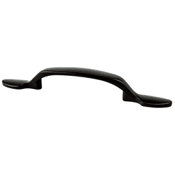 Classic charm brushed nickel pull from Berenson Hardware's Traditional Advantage Four Collection