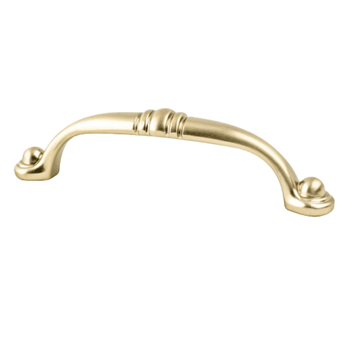Decorative hardware from the Traditional Advantage Three Collection in Champagne from Berenson Hardware