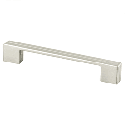 Modern and Sleek 160mm Berenson Hardware Skyline Bar Pull in Matte Black
