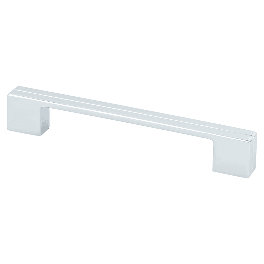 Berenson Hardware 160mm Skyline Bar Pull in Polished Chrome - Modern & Stylish Drawer Handle