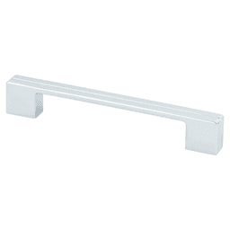 Berenson Hardware 160mm Skyline Bar Pull in Polished Chrome - Modern & Stylish Drawer Handle