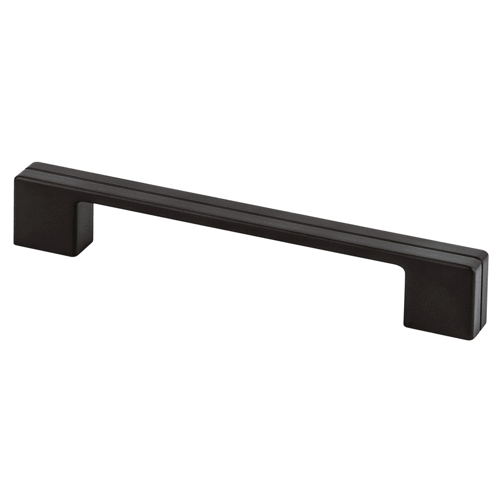 Matte Black 160mm Skyline Bar Pull by Berenson Hardware