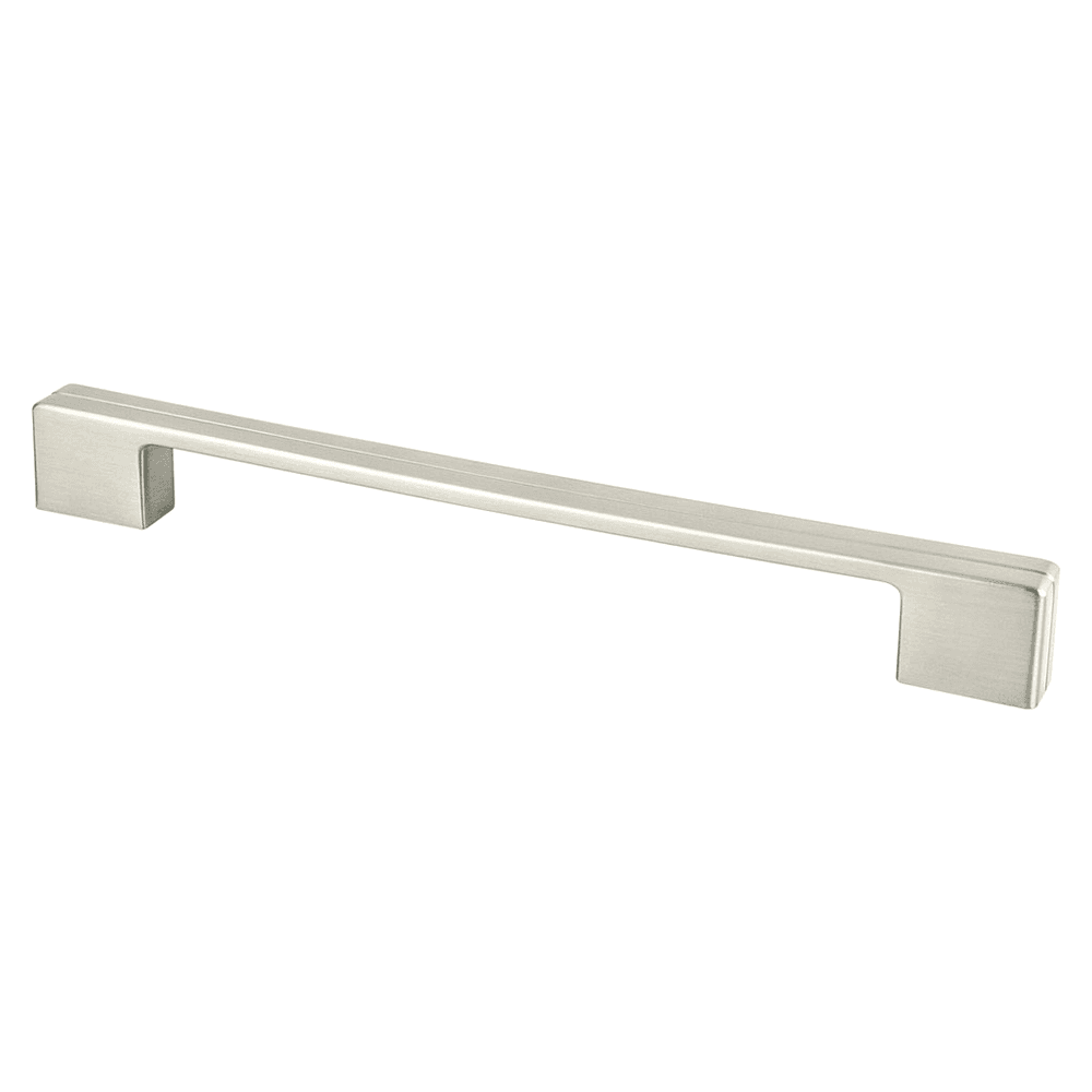 Sleek and modern Berenson Hardware pull in matte black finish