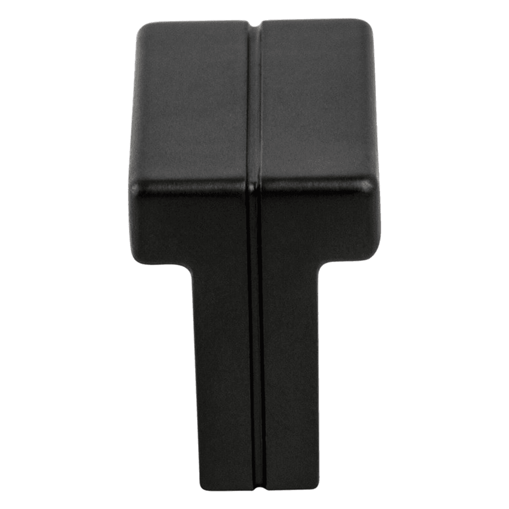 Skyline Matte Black T-Shaped Knob for Kitchen Cabinets by Berenson Hardware