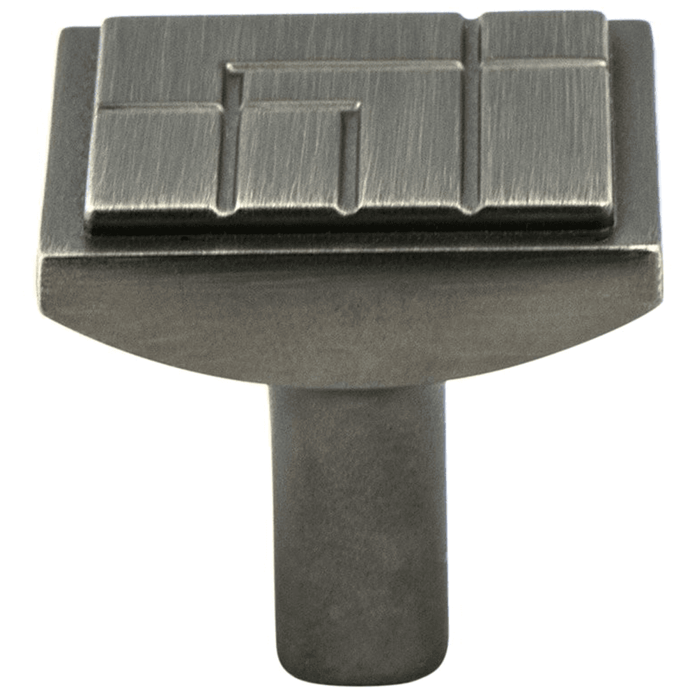 1-1/8" Oak Park Rectangle Knob for Cabinets by Berenson Hardware