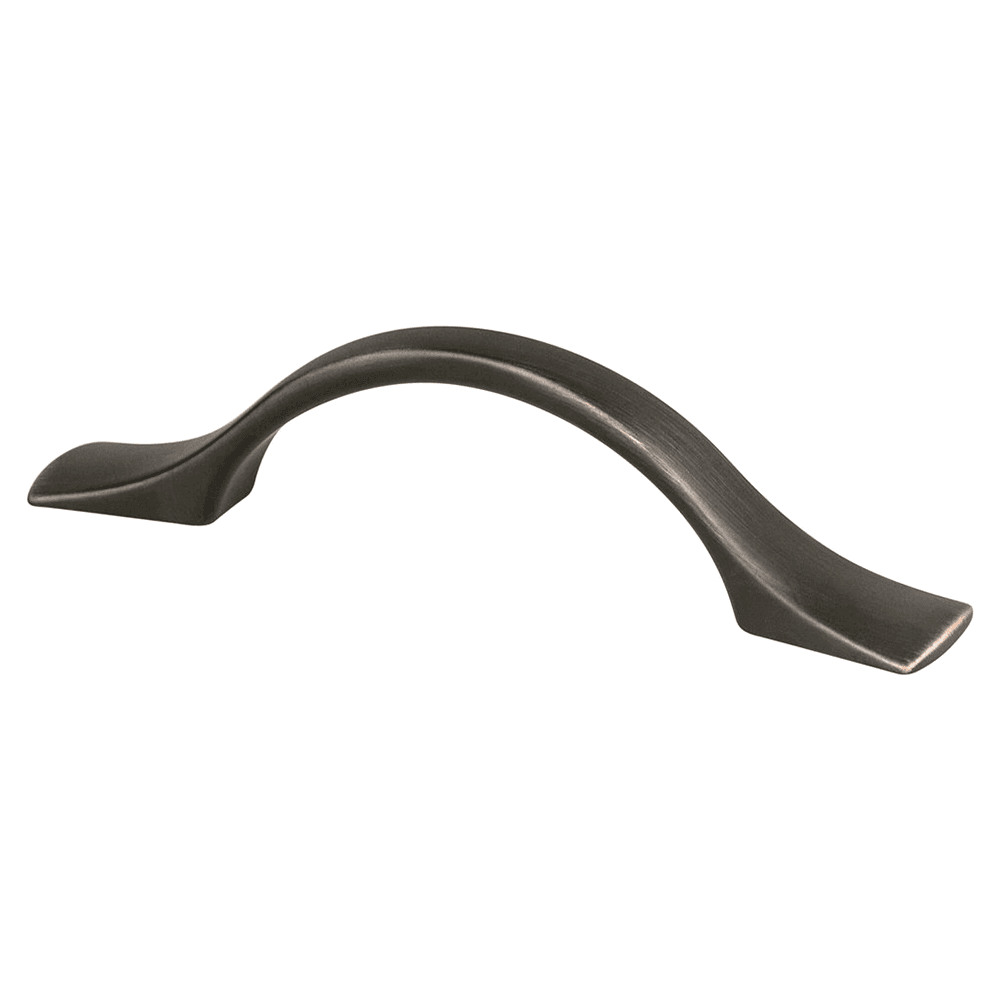 Berenson Hardware 3" Echo Arch Pull in Verona Bronze - Front View