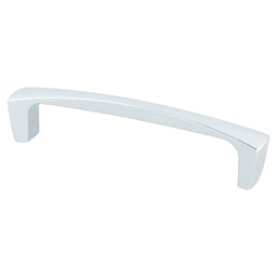Transitional Brushed Nickel cabinet pull from the Aspire Collection adds classic element to your home