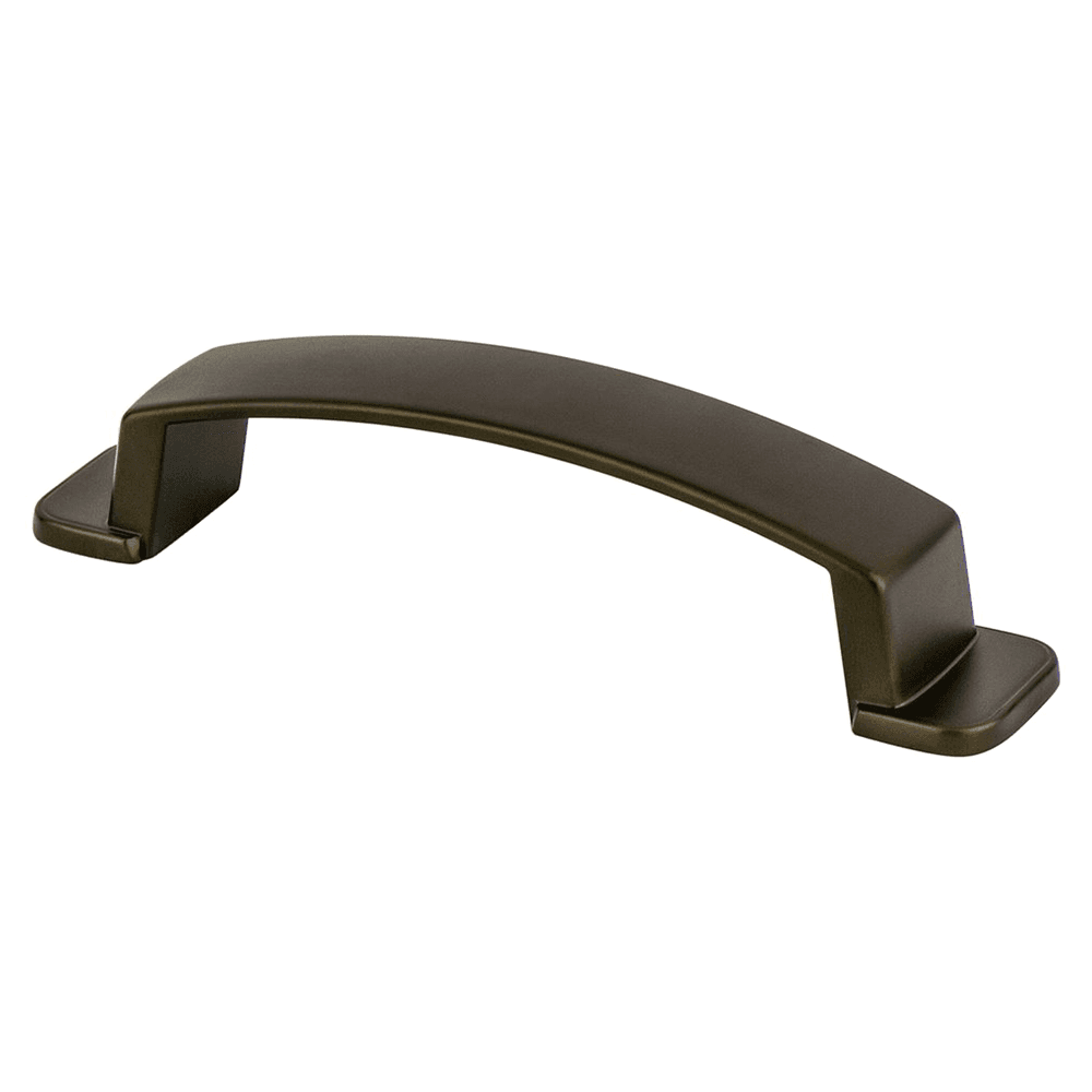 Brushed Tin Oasis Handle Pull - 96mm Berenson Hardware