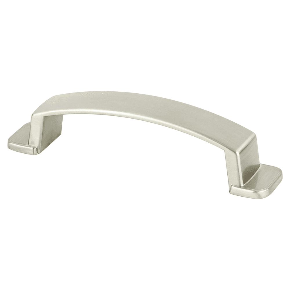 96mm Oasis Handle Pull, Brushed Nickel - Berenson Hardware