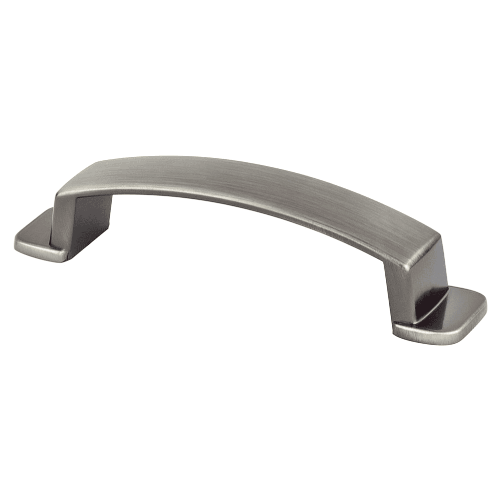 Berenson Hardware 96mm Oasis Handle Pull in Brushed Tin