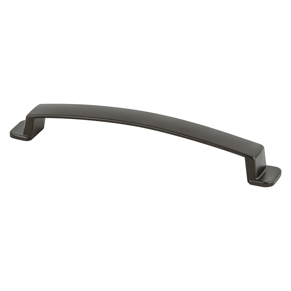 Shop Berenson Hardware 160mm Oasis Handle Pull in Brushed Nickel - Detail View