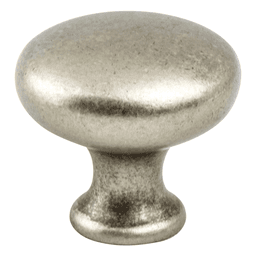 28.5mm Advantage Plus-2 Round Knob in Weathered Nickel by Berenson Hardware