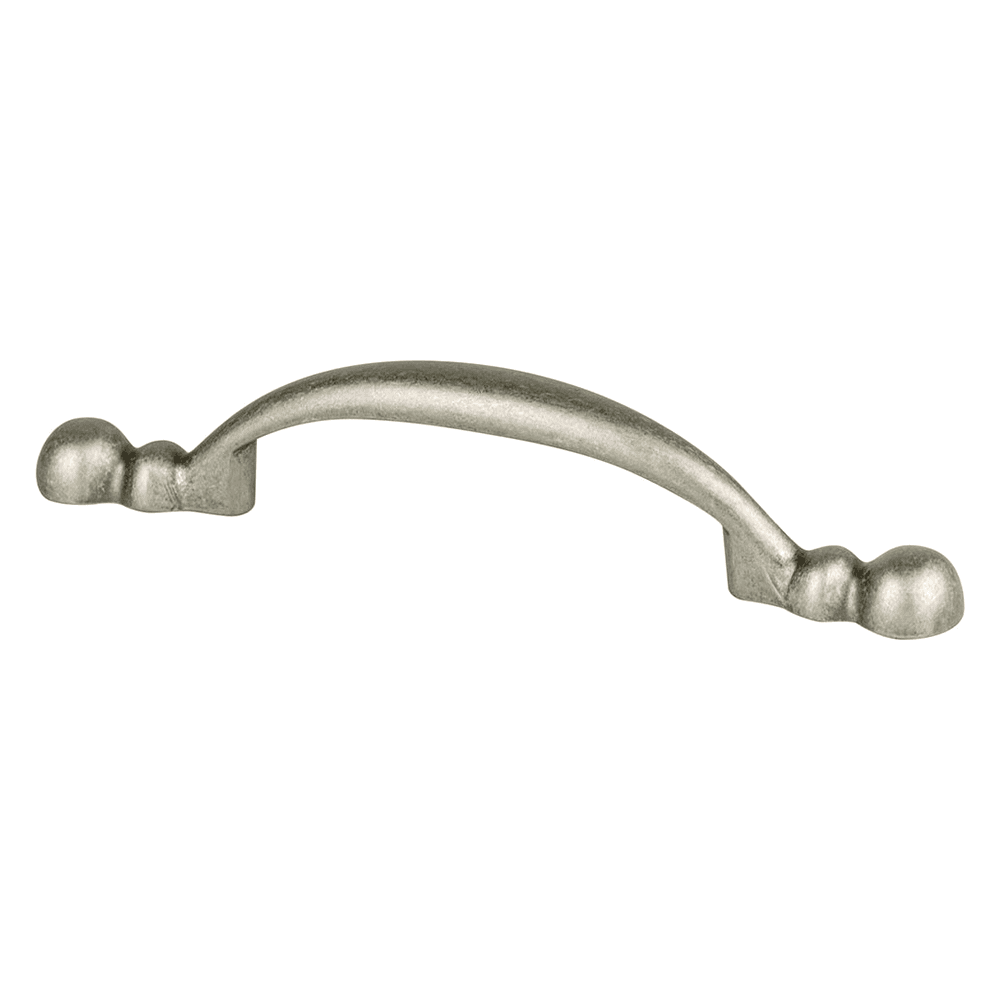 3" Advantage Plus-2 Round End Pull in Weathered Nickel finish by Berenson Hardware