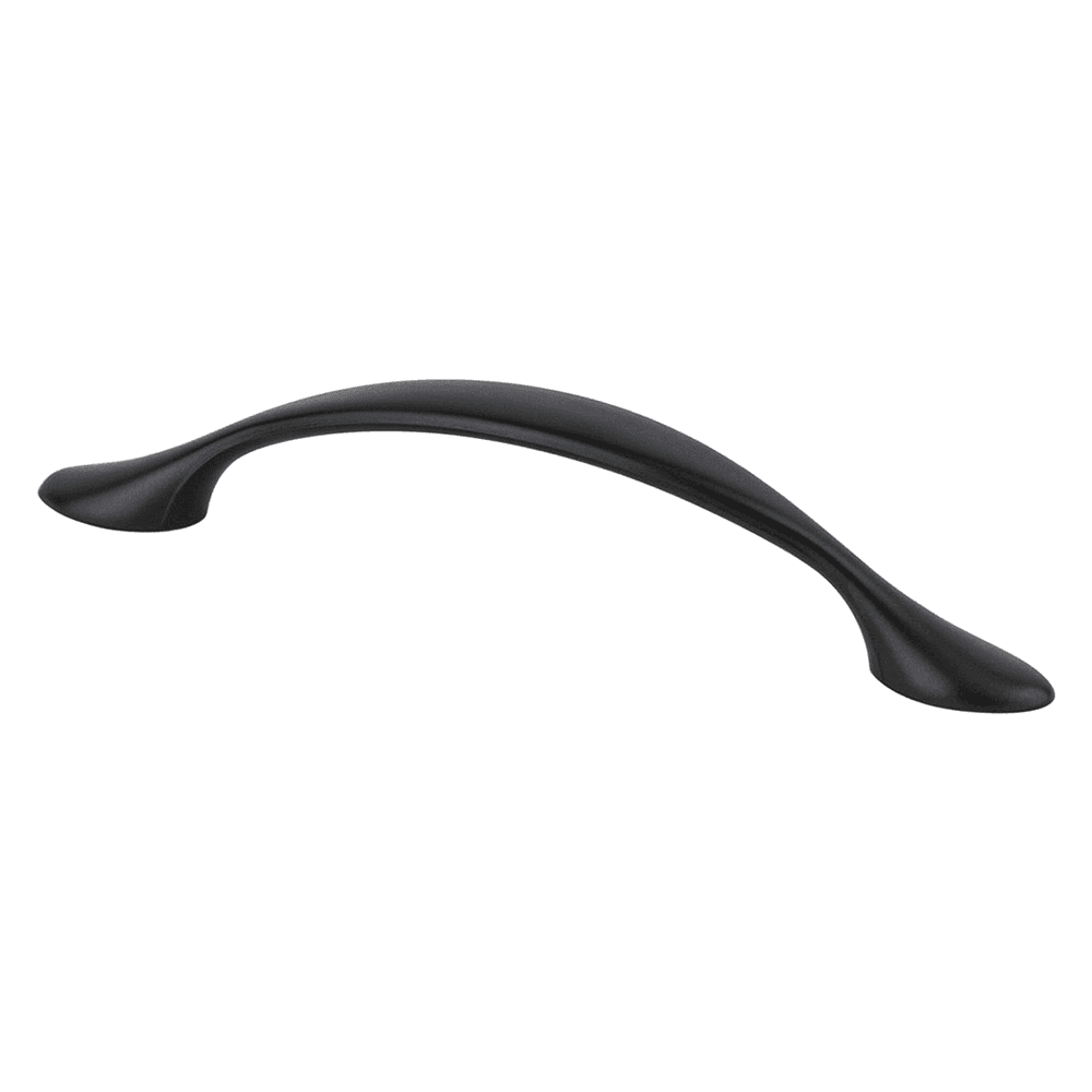 96mm Advantage Plus-3 Handle Pull in Black by Berenson Hardware