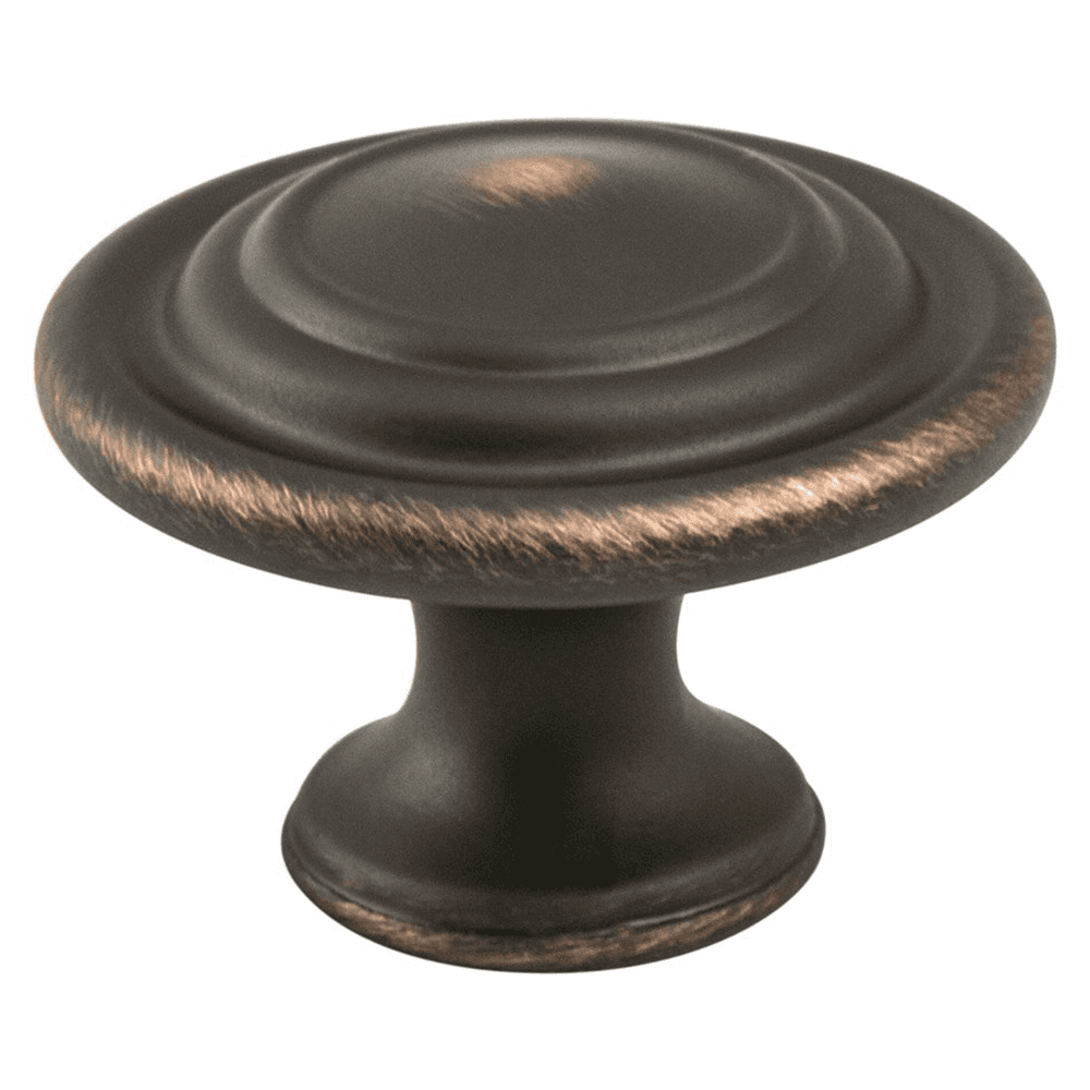 1-3/8" Advantage Plus-4 Ringed Knob in Verona Bronze for cabinets by Berenson Hardware