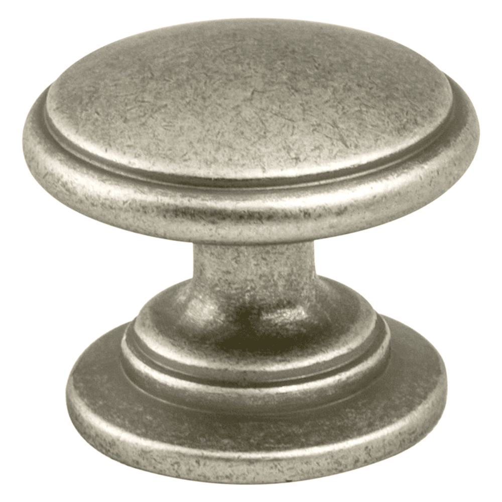 Berenson Hardware 1-3/16" Advantage Plus-5 Tiered Knob, Weathered Nickel cabinet hardware