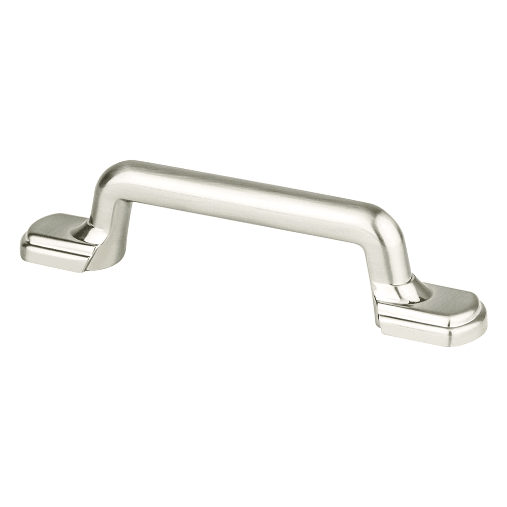 Berenson Hardware's 3" Advantage Plus-5 cabinet pull in brushed nickel finish