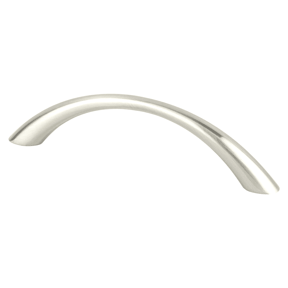 Berenson Hardware 96mm Advantage Plus-7 Arch Pull, Brushed Nickel - Cabinet Hardware