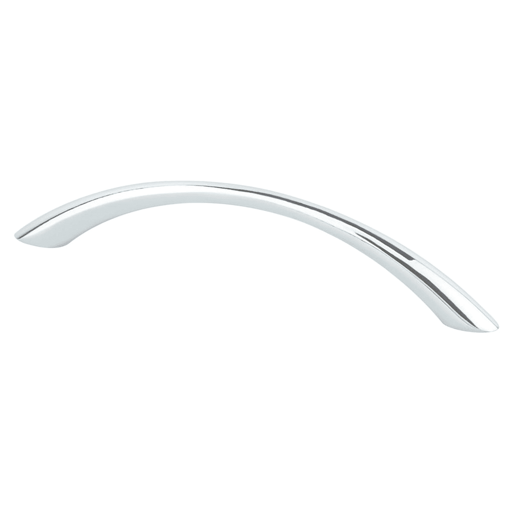 128mm Advantage Plus-7 Arch Pull, Polished Chrome on White Background