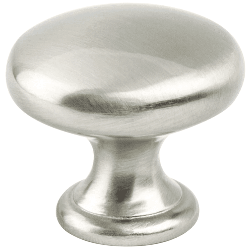 31mm brushed nickel round cabinet knob - Berenson Hardware Advantage Plus-7