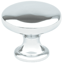 Berenson Hardware 31mm Advantage Plus-7 Round Knob in Polished Chrome
