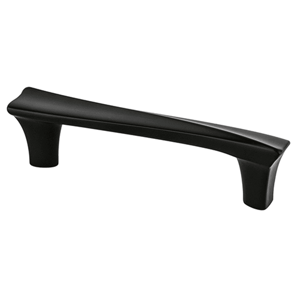 Berenson Hardware Fluidic Collection Black Handle Pull 96mm