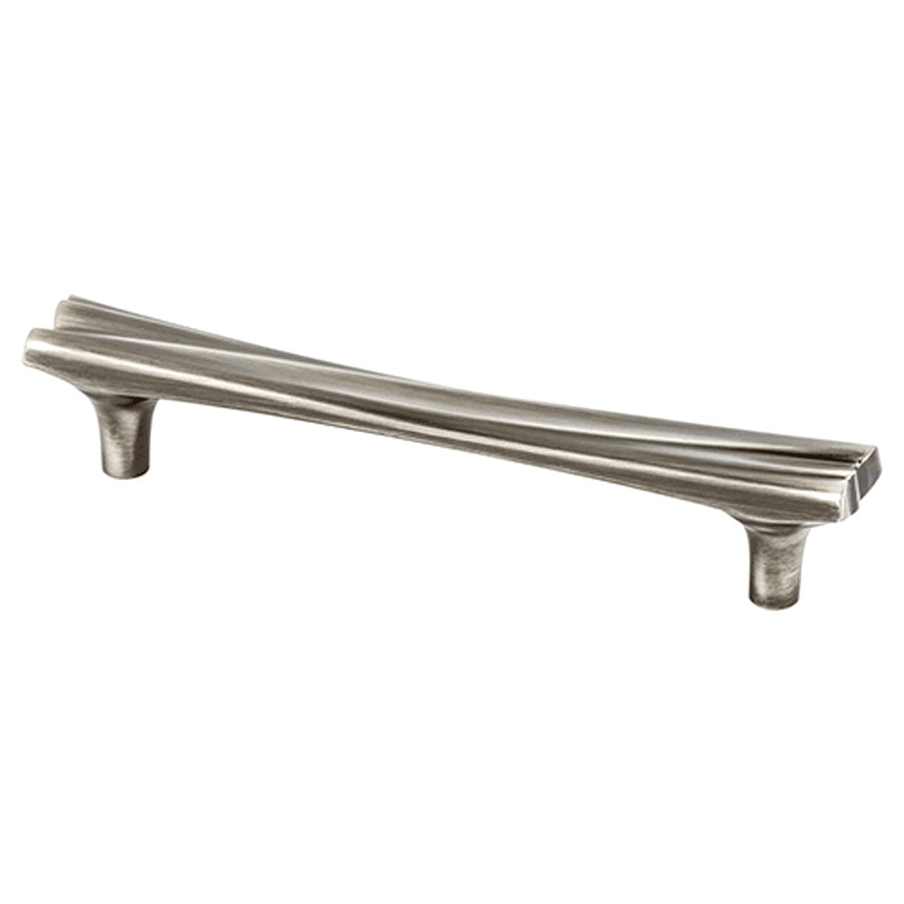 128mm Puritan Bar Pull in Brushed Tin by Berenson Hardware