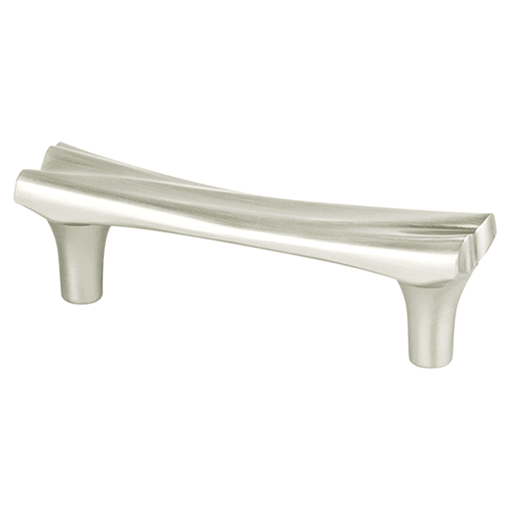 Berenson Hardware 3" Puritan Bar Pull, Brushed Nickel Cabinet Drawer Pull