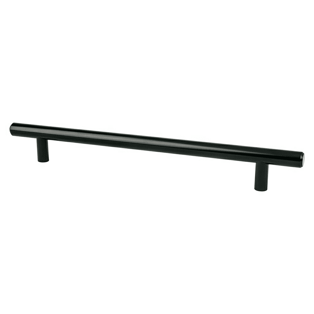 Black T-bar pull from Berenson Hardware's Advantage Plus Two Collection