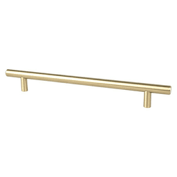 Champagne T-bar pull from Berenson Hardware's Advantage Plus Two Collection.