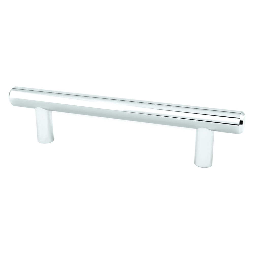 Minimalist Polished Chrome Cabinet Hardware by Berenson Hardware