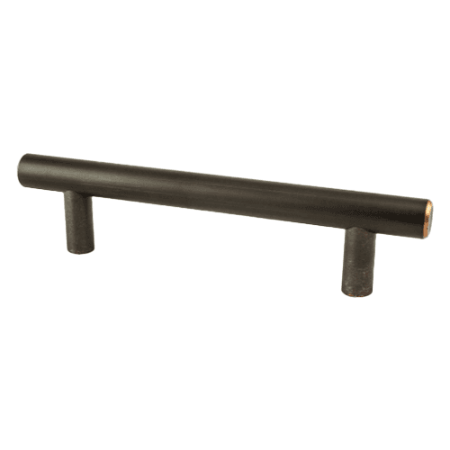 Berenson Hardware's minimalist Transitional Advantage Two Collection features a timeless Verona Bronze T-bar pull