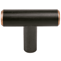 Minimalist cabinet hardware - 1-9/16" Advantage-2 T-handle Knob