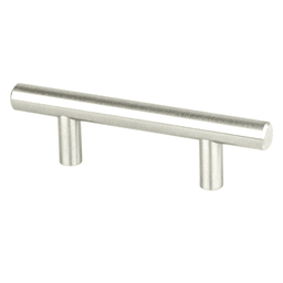 Berenson 2-1/2" Brushed Nickel bar pull from Advantage Plus Seven Collection