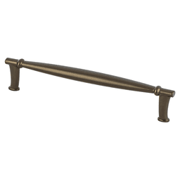 Berenson Hardware's 160mm Oil-Rubbed Bronze Dierdra Bar Pull for Cabinets and Drawers
