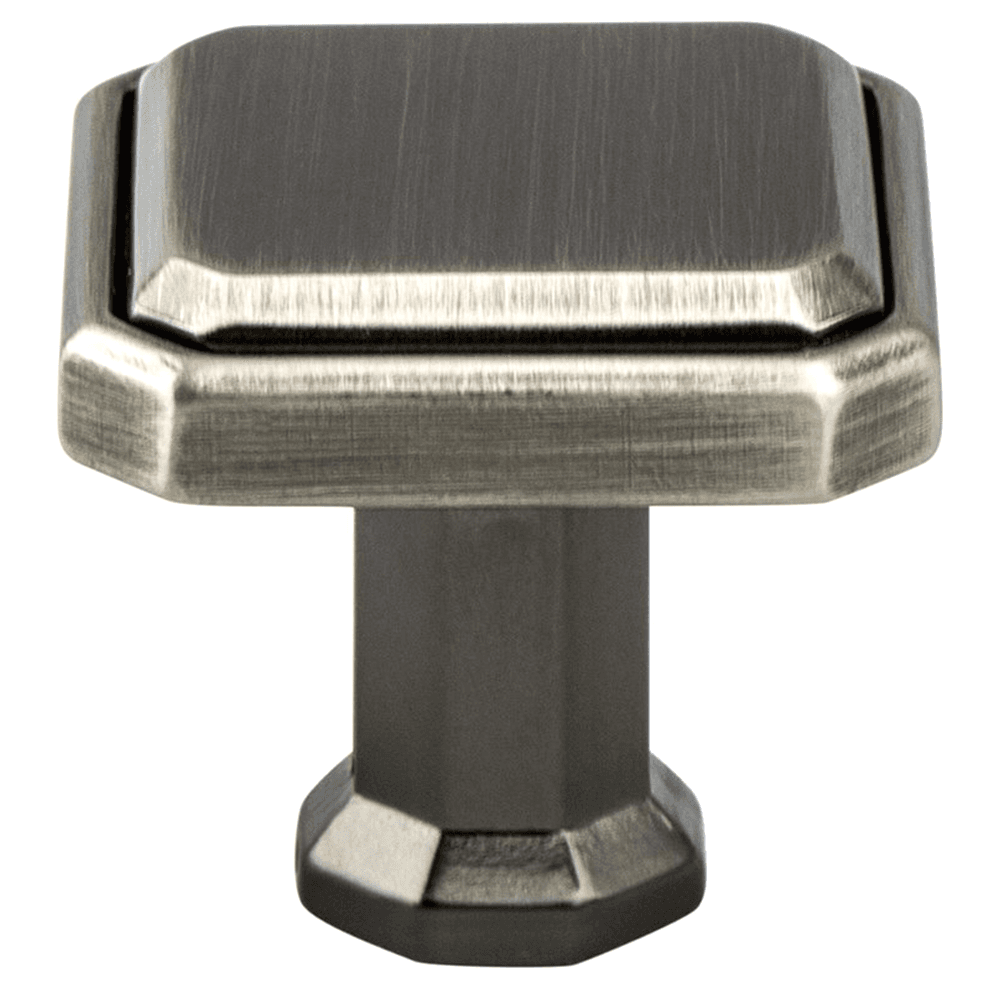 Square Knob for Cabinets by Berenson Hardware