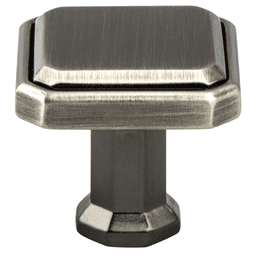 Square Knob for Cabinets by Berenson Hardware