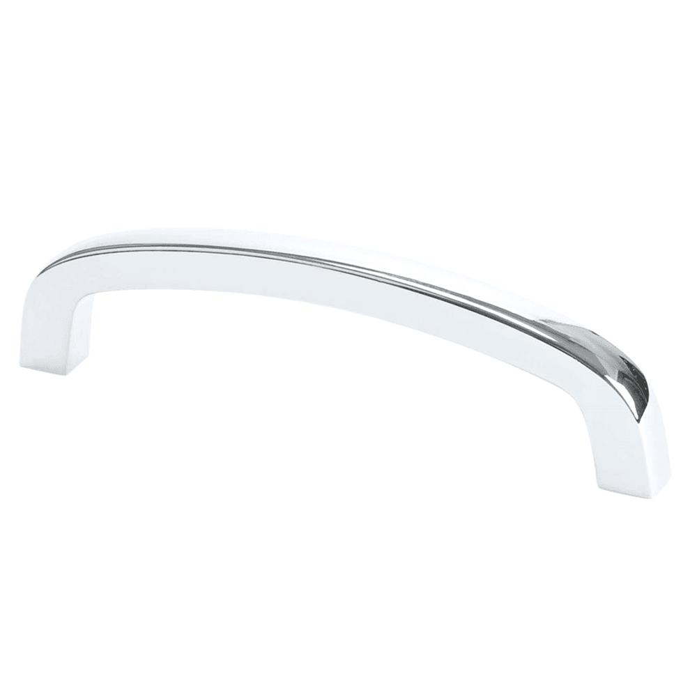 Berenson Hardware 96mm Cadence Wire Pull Antique Silver Side View