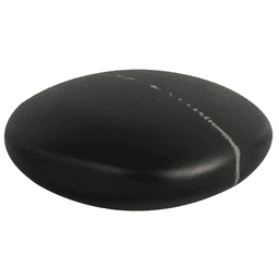 2-3/16" Geo Large Knob, Dark Brown