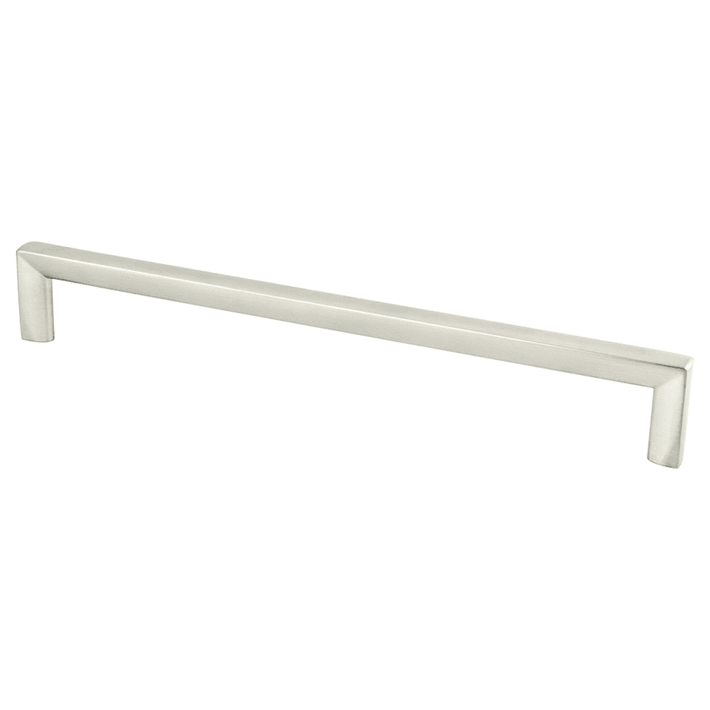Berenson Hardware 224mm Metro Bar Pull in Brushed Nickel Finish for Modern Home Decor