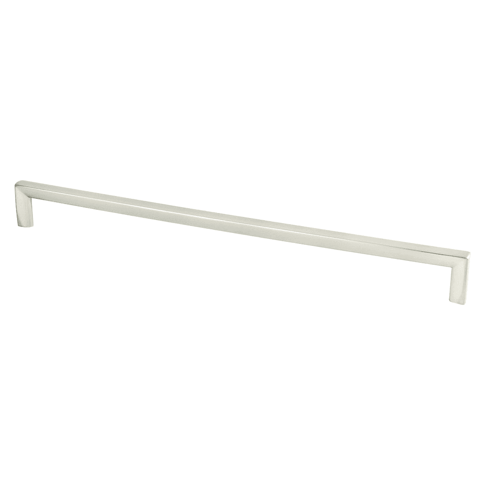 Modern design with Berenson Hardware's 320mm Metro Bar Pull in Brushed Nickel.