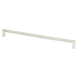 Modern design with Berenson Hardware's 320mm Metro Bar Pull in Brushed Nickel.