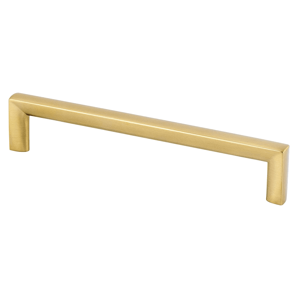 Berenson Hardware 160mm Metro Bar Pull in Modern Brushed Gold finish