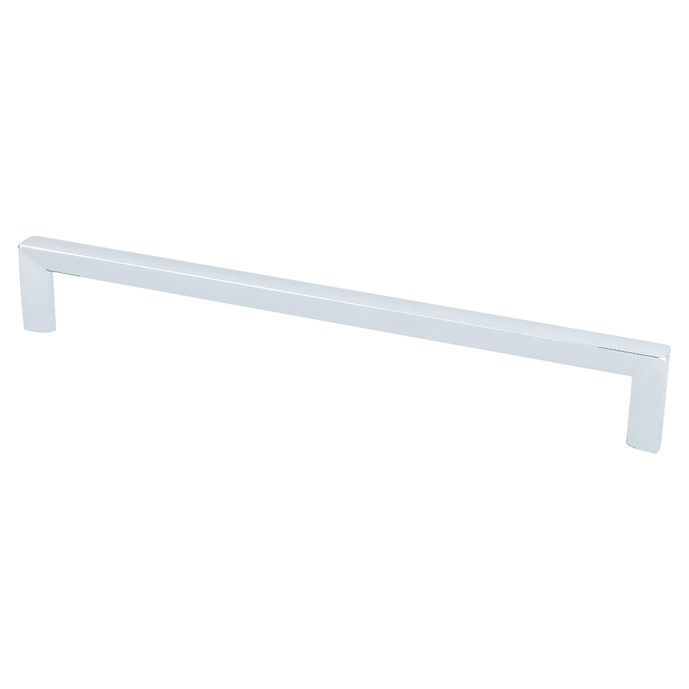 Stylish and sleek 224mm Metro Bar Pull in Polished Chrome by Berenson Hardware