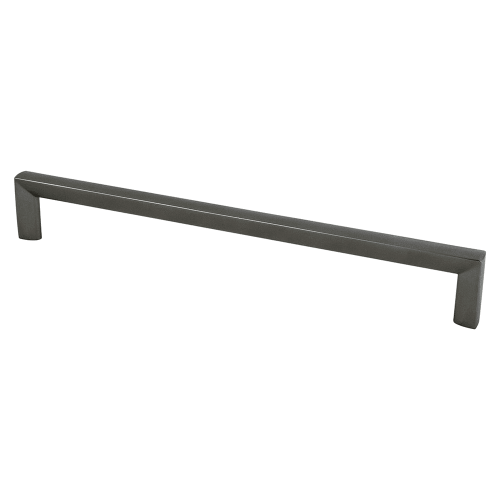 Berenson Hardware Slate Metro Bar Pull - Cabinet Pulls and Handles for Modern Kitchen and Bathroom Cabinets