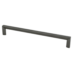 Berenson Hardware Slate Metro Bar Pull - Cabinet Pulls and Handles for Modern Kitchen and Bathroom Cabinets